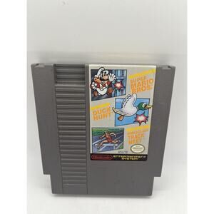 Super Mario Bros / Duck Hunt / World Class Track Meet NES Cart Only - Tested